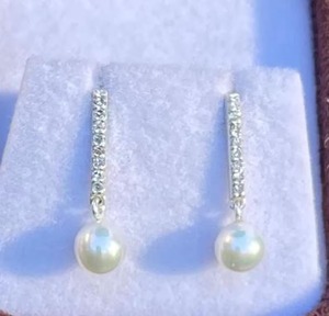Boucles d'oreilles pendantes en or massif 14 carats avec diamants de laboratoire en forme de goutte d'eau, fermoir à vis, longues, pour soirée, bijoux pour femme - Product Image 3