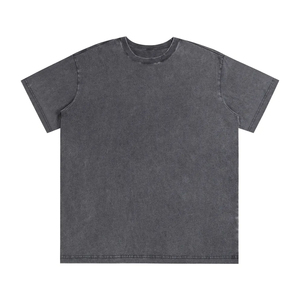 Wholesale Manufacturer Mens Regular Fit Soft Cotton Customized Printed Custom Acid Wash <b>T</b> Shirt - Product Image 1