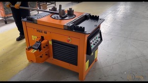 Máquina Dobladora y Cortadora de Varillas de Acero Industrial, Equipo Automático para Cortar y Doblar Varillas de Acero con Motor de Alta Eficiencia, Precio con Descuento - Product Image 6