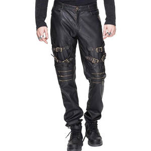Pantalones de Cuero para Hombre Hechos en Fábrica, Venta al por Mayor, Hechos con Cuero de la Mejor Calidad - Product Image 1
