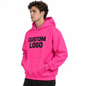 Nouvelle Arrivée 2026 – Sweat à Capuche Homme Hiver en Molleton Uni 100% Coton Coupe Oversize Respirant avec Poches Anti-Rétrécissement Personnalisable - Product Image 1