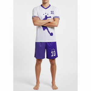 ชุดเสื้อเจอร์ซีย์ฟุตบอล2026ชุดทีมฟุตบอลกำหนดได้เองน้ำหนักเบาระบายอากาศ - Product Image 4