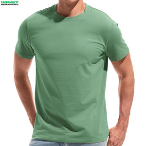 เสื้อยืดโอเวอร์ไซส์ทรงหลวมสบายๆ เสื้อผ้าผู้ชาย แขนเสื้อแบบดรอปโชว์เดอร์ เสื้อยืดฤดูร้อนเรียบๆ พรีเมียม สตรีทแวร์ - Product Image 6