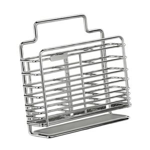 Porta cubiertos metálico de diseño clásico para mesa de comedor, cesta de almacenamiento para cucharas y tenedores para uso en el hogar, hoteles y restaurantes. - Product Image 4