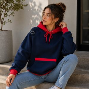 Regalia maçonnique Heritage, sweat à capuche zippé pour femme en polaire avec patchs brodés Delta Sigma, manches régulières décontractées Divine Nine - Product Image 3