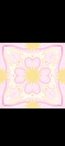 Écharpe en soie et coton pour filles avec motif personnalisé - sur commande - Product Image 1