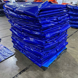 Bâche en PE bleu foncé haute durabilité et robuste, grande capacité, couleurs et tailles au choix, bâche de protection - Product Image 1