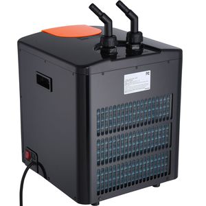 Refrigeratore d'Acqua Idroponico Moderno da 1/4 HP per Acquario da 348 L (92 Galloni) con Compressore Silenzioso per Acqua di Mare e Dolce - Product Image 1