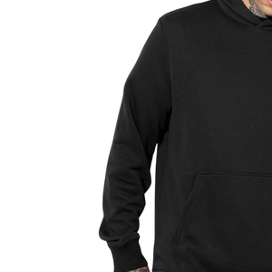 Sudadera con Capucha Personalizada para Hombre, de Felpa Gruesa, Corte Regular, con Bolsillo Canguro, Puños Acanalados y Logotipo Estampado en el Pecho - Product Image 5