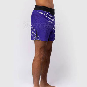 Shorts MMA avancés, coupe flexible, respirants, pour l'entraînement en combat, les séances de gym et les performances professionnelles en arts martiaux - Product Image 4