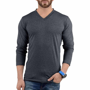 Camisa Casual de Cuello en V para Hombre, Nuevo Diseño, Personalizada, Sublimada, de Algodón de Alta Calidad - Product Image 5