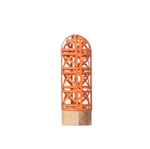 Brûleur d'encens moderne en bois avec couvercle architectural, Bakhoor Mabkhara arabe de luxe pour la décoration intérieure et l'aromathérapie - Product Image 4
