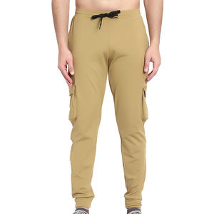 Pantalones Deportivos de Invierno para Hombre de Alta Calidad con Logotipo Personalizado, Cintura Elástica, Estilo Urbano, 100% Algodón, Felpa Transpirable - Product Image 1