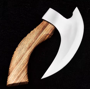 Couteau à pizza professionnel LEGACY BLADES en acier Damas avec manche en bois, antidérapant et durable, outil de cuisine - Product Image 3