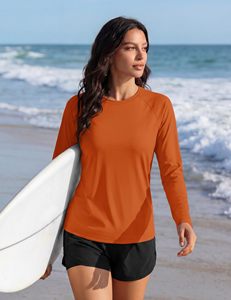 Modern Women's Fishing <b>Shirts</b> Long Sleeve UPF 50 <b>Sun</b> Protection Breathable Quick Dry 100% Polyester Performance Fishing Tops - Product Image 3
