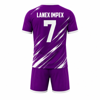 Ensemble d'uniformes de football personnalisés pour hommes, maillots et shorts, vêtements de sport d'équipe, respirants, séchage rapide, kits de football, impression numérique 100%