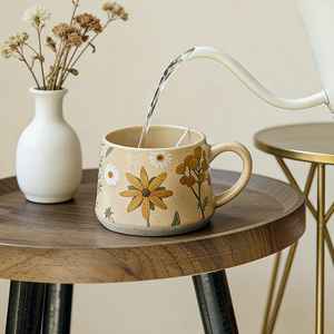 แก้วเซรามิกคุณภาพดีเยี่ยม ช่วยเพิ่มความอร่อยและสัมผัสที่หลากหลายของการดื่มชาสมุนไพร โดยรักษาความหอมและความร้อนด้วยเทคโนโลยี UO - Product Image 2