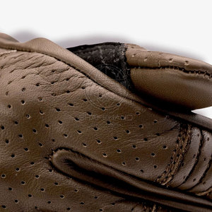 Gants de moto de qualité supérieure, confortables, en cuir, avec une adhérence durable, pour motards hommes. - Product Image 5