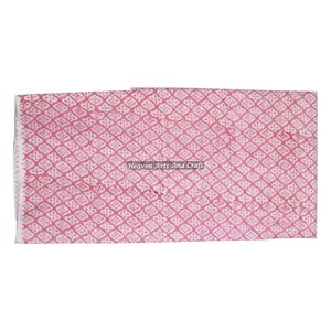 Muestra gratis 100% Vestido camisero de algodón orgánico estampado a mano personalizado estilo de tela para niñas tela ecológica teñida Natural - Product Image 2