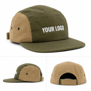 Custom Woven Label Unstructured Low Profile Baseball Cap Cotton Wholesale OEM Private Label Adjustable Strap For Adult - Product Image 2