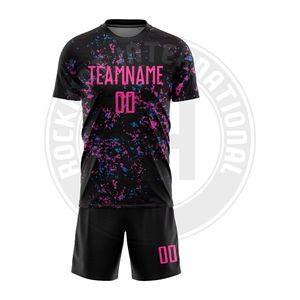 Ensemble maillot et short de football haute performance, léger et à séchage rapide, pour entraînement et compétition - Product Image 1