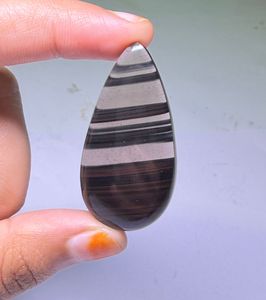 Pierres précieuses en quartz obsidienne dentelle de minuit de haute qualité, en vrac, prix de gros pour la fabrication de bijoux, pierre de cristal naturelle faite à la main - Product Image 3