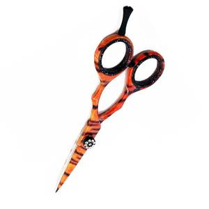 Ciseaux de coiffure professionnels, lame en acier inoxydable, pointe acérée, manche en plastique, taille moyenne, pour droitiers - Product Image 1