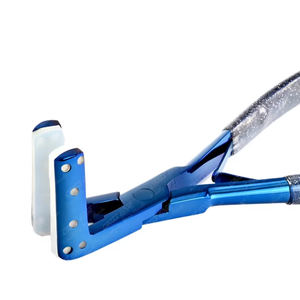 Pinzas de Acero Inoxidable de Color Sólido para Extensiones de Cabello, Herramientas para Colocar Extensiones de Cabello, Venta al Por Mayor - Product Image 4