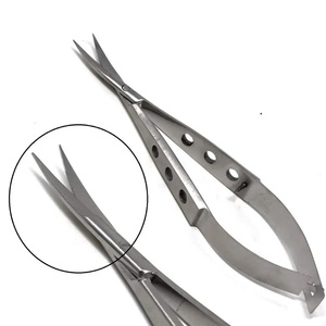 Ciseaux à ongles Ryzer Studio en acier inoxydable à ressort, design incurvé, outil professionnel de manucure pour le nail art - Product Image 3