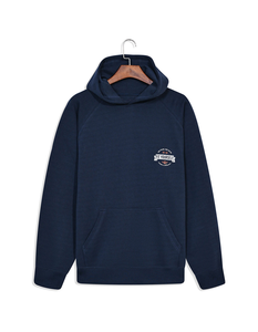 Sudadera con capucha de algodón 100% transpirable y ligera para hombre, diseño canguro, personalizable, venta al por mayor - Product Image 1