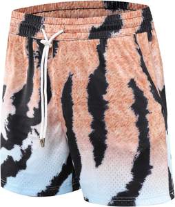 Pantalones Cortos de Baloncesto para Hombre de Alta Calidad con Cordón en la Cintura, Logotipo Personalizado, Largura hasta la Rodilla - Product Image 5