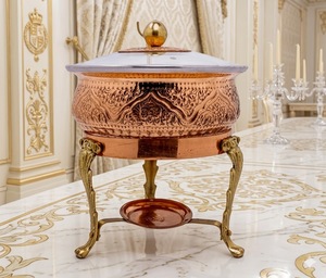 Elegant Stainless Steel Food <b>Warmer</b> Set Durable <b>Buffet</b> Serving Dish for Catering At Best Price - Product Image 2