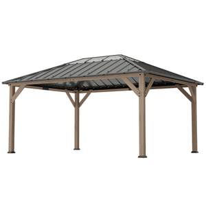 Gazebo/Pérgola para Patio, Estructura de Jardín para Exteriores, para Sombra y Comodidad - Product Image 1