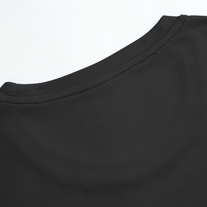 Wholesale Athletic Men Quick Dry <b>T</b>-<b>Shirt</b> 100%<b>Polyester</b> Fitness Sports Marathon <b>T</b>-<b>Shirt</b> Custom Logo Printing Solid Color <b>T</b>-<b>Shirts</b> - Product Image 2