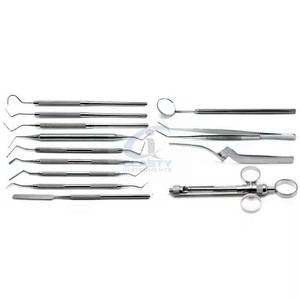 Juego de 30 Piezas de Bandejas para Amalgama Dental y Composite, Instrumentos Quirúrgicos Manuales de Acero Inoxidable, Certificación CE Clase I - Product Image 2