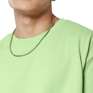 Camiseta Oversize de Streetwear para Hombre, Diseño Personalizado, Transpirable, de Lona, Alta Calidad, Verano, Venta al Por Mayor - Product Image 5
