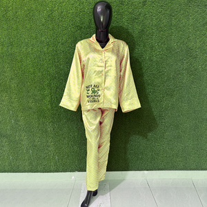 ชุดนอนผู้หญิงไซส์ใหญ่แขนสั้นขายดีประจำปี 2026 สำหรับฤดูใบไม้ผลิ บริการ OEM ผ้าฝ้าย 100% - Product Image 2