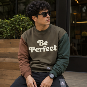 เสื้อสเวตเชิ้ตคอกลมผ้าฟลีซสำหรับผู้ชาย เสื้อพูลโอเวอร์ผ้าฝ้ายทรงโอเวอร์ไซส์ สไตล์ลำลอง สตรีทแวร์ ทรงหลวม ใส่สบาย อุ่นเหมาะสำหรับฤดูหนาว เสื้อสเวตเชิ้ตผู้ชาย - Product Image 2