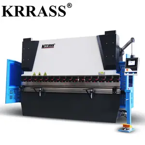 KRASS CNC 30 ton 1600mm yatay pres fren otomobiller için bükme makinesi, 6m abkant pres makinesi