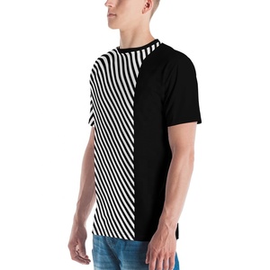 2026 High Quality Men Custom Made Quick-Dry Breathable Made Polyester Cotton Sublimation Printed T Shirts For Online Sale - Product Image 3