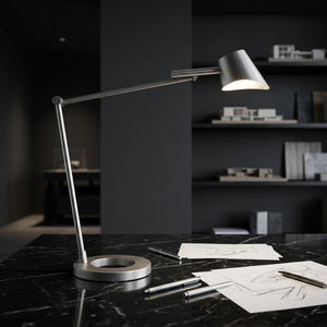 Modern Metal <b>Touch</b> Control Desk Lamp Adjustable Gooseneck LED Matte Finish Task Lamp Study Room Office ODM OEM Factory - Product Image 5