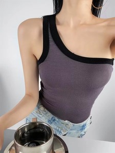 Custom Wholesale Womens Breathable Printed Yoga Vest Open <b>Back</b> Halter Fitness Tank Top with Built In Bra for Gym & Running - Product Image 6