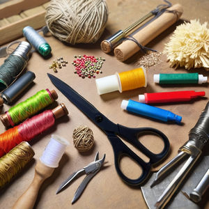 Tijeras de Costura Profesionales de Titanio de Alta Resistencia con Borde Liso para Cortar Tela y Cuero - Product Image 1