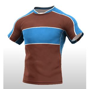Uniformes de Rugby pour hommes, Kits de Rugby OEM, chemises de Rugby Jersey de haute qualité, impression personnalisée par Sublimation, unisexe - Product Image 2