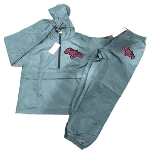 Conjunto Deportivo Informal Unisex de Nylon 100% Liso, Traje de Entrenamiento para Hombre y Mujer, Chándal de Nylon 100% Liso - Product Image 1