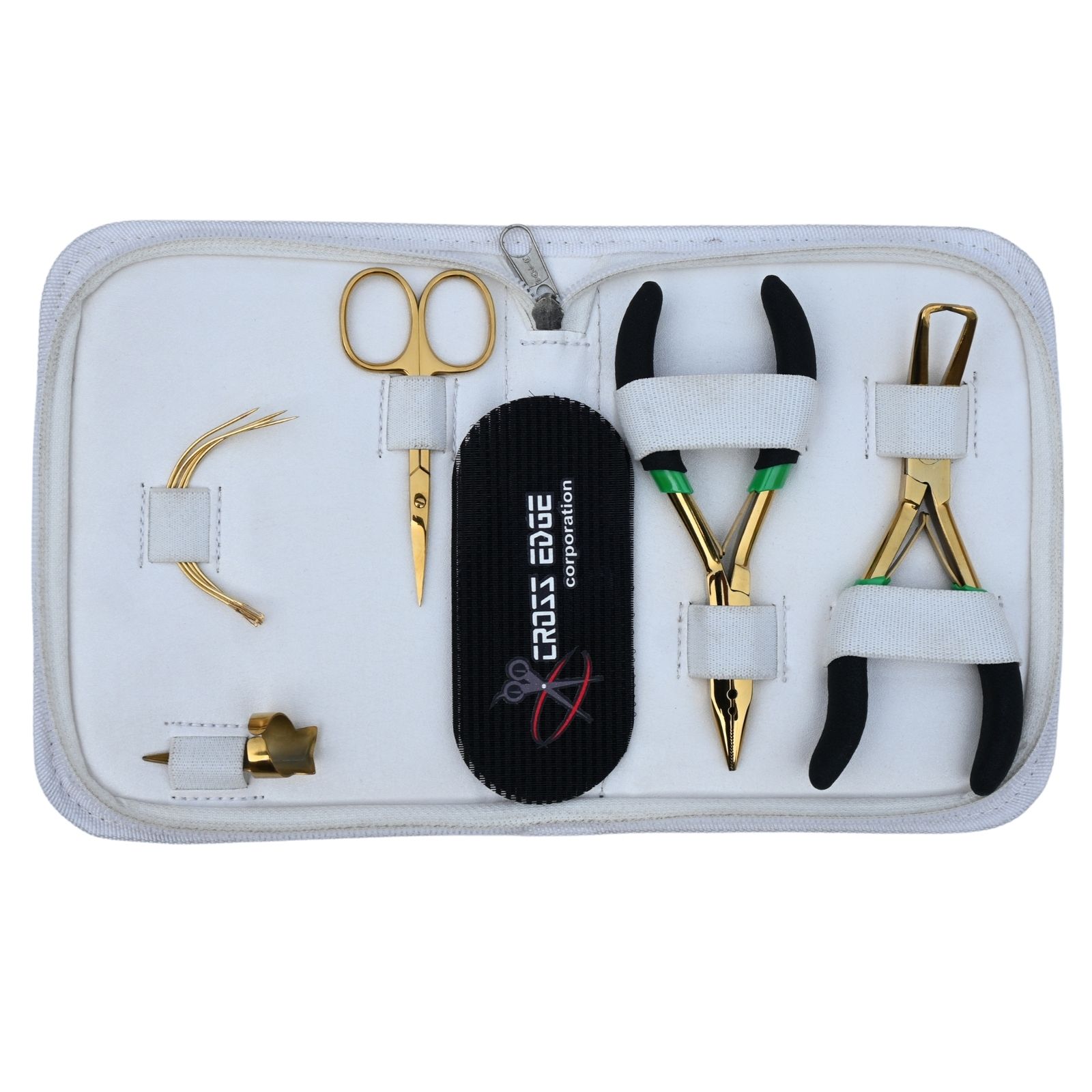 Gold Hair Extension Tools Kit