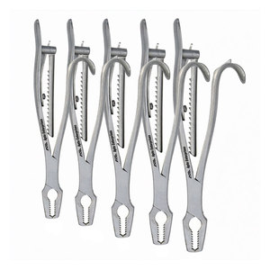 Jeu de pinces à os manuelles Kern 5,5 pouces et 17 pouces, 2x2 dents, à cliquet, instrument chirurgical orthopédique en acier inoxydable - Product Image 5