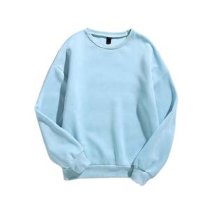 Meilleure vente hommes 100% coton 2400gsm col rond sweat solide motif uni teint pour l'automne du Bangladesh - Product Image 3