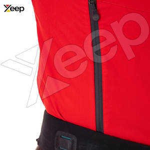 New Trend Custom Design <b>Hooded</b> Front Logo Softshell <b>Jacket</b> with Zipper Pockets Quick Dry & Breathable Polyester/Cotton Fabric - Product Image 5