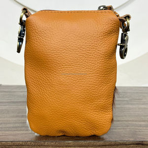 กระเป๋าคาดเอวหนังวัวเครื่องมือทำมือสไตล์ตะวันตกนักออกแบบ2025พร้อมกระเป๋าใส่โทรศัพท์ขนาดเล็กสำหรับขับขี่รถจักรยานยนต์ของผู้หญิง - Product Image 6